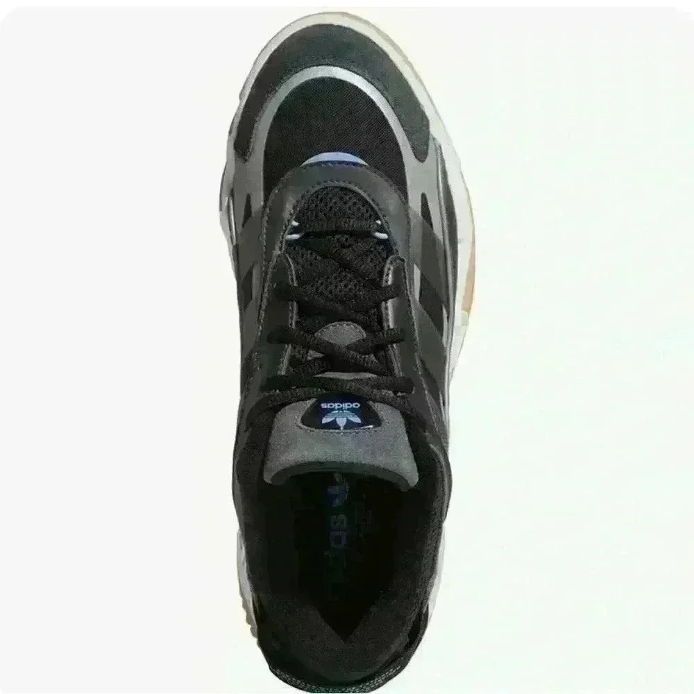 COPY - COPY - Adidas Niteball 2.0 Black gum sneakers! New! - Picture 3 of 4